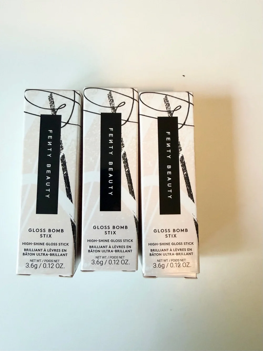 Fenty Beauty Gloss Bomb Stix Trio in: is it fussy, Riri & sp’ice cold | NIB